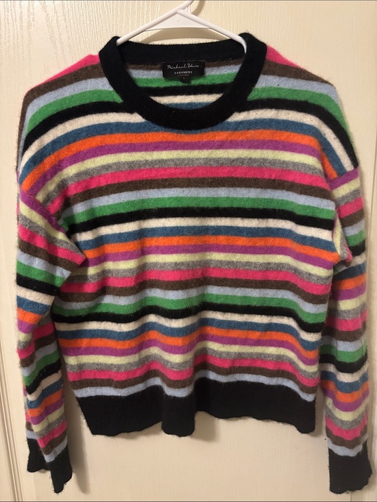 Michael Stars Sweaters - Michael Stars Multicolor Striped Cashmere Sweater